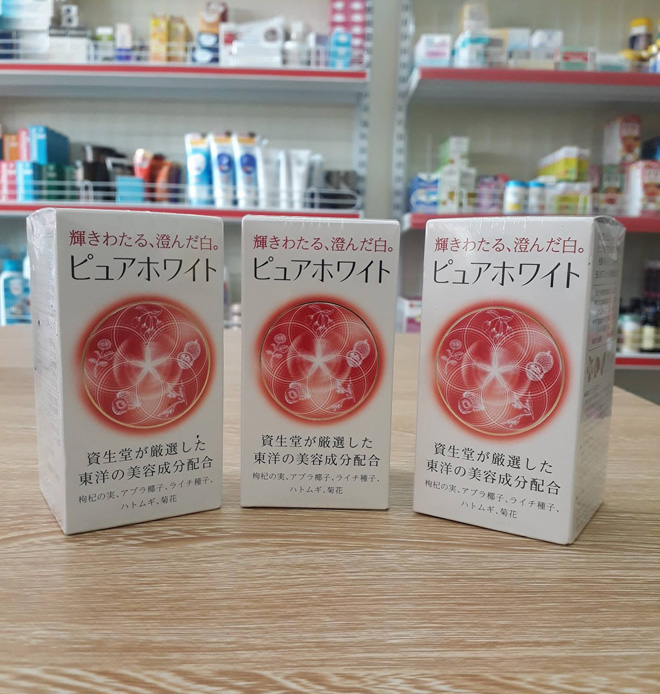 Collagen Shiseido Pure White Nhật Bản