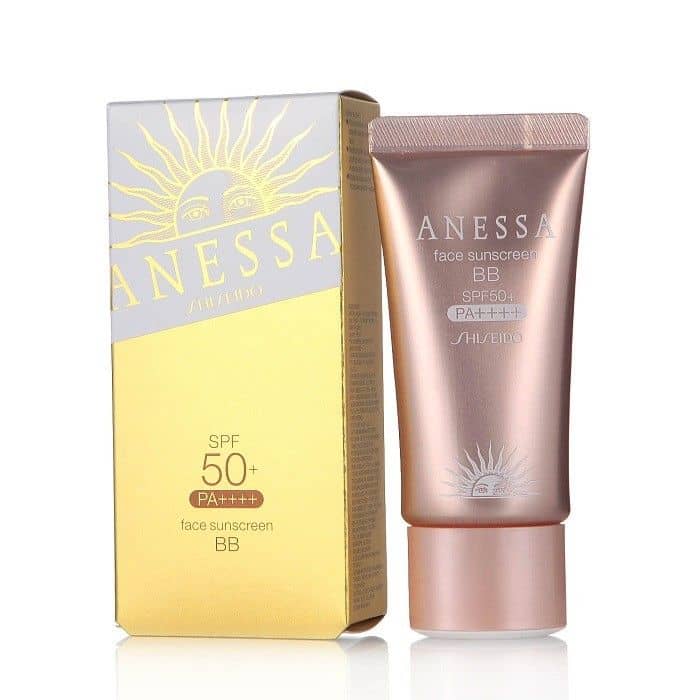 BB Cream Shiseido Anessa Face Sunscreen SPF 50+/PA++++