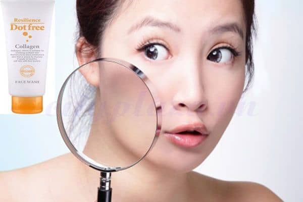 Sửa rửa mặt Collagen tươi Dot Free Face Wash
