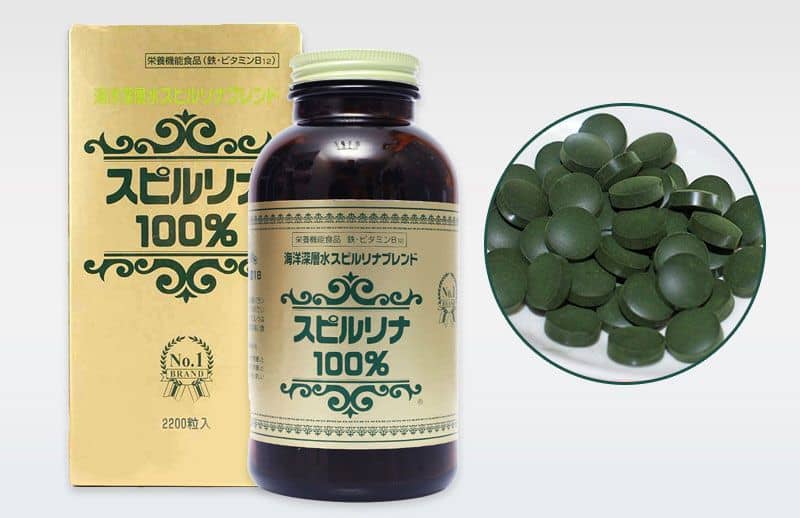 Tảo xoắn Spirulina Nhật bản rất tốt cho sức khỏe