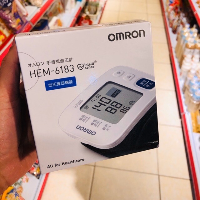 Máy đo huyết áp cỗ tay Omron Hem-6183 Nhật Bản