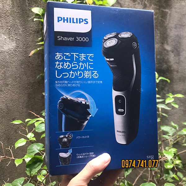 Máy cạo râu Philips Shaver 3000 Nhật Bản