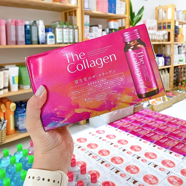 The collagen Shiseido dạng nước Nhật Bản