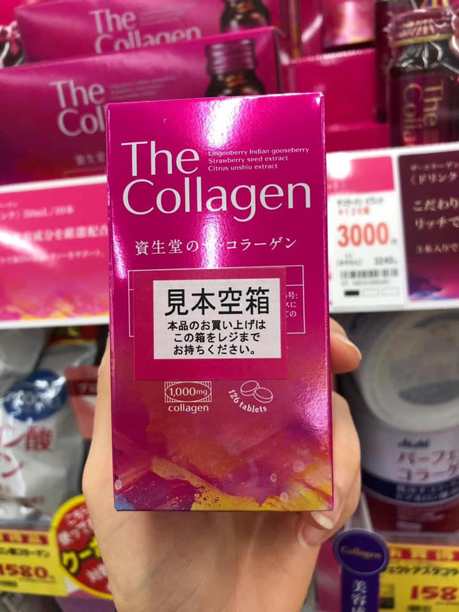 The Collagen Shiseido dạng viên của Nhật Bản