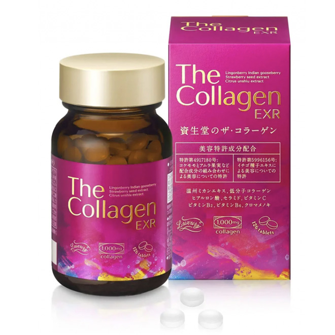 Collagen Shiseido Enriched dạng viên (The collagen EXR) mẫu mới