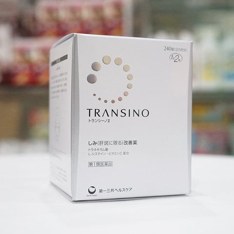 Viên uống Transino trị nám Whitening Nhật Bản 240 viên trắng da