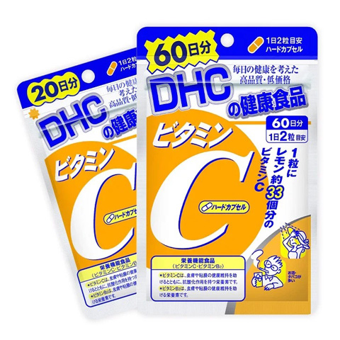 Viên uống vitamin C DHC Nhật Bản giúp làm đẹp da