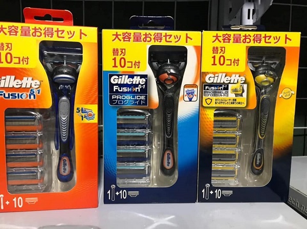 Dao cạo râu Gillette 5 hộp 10 cái