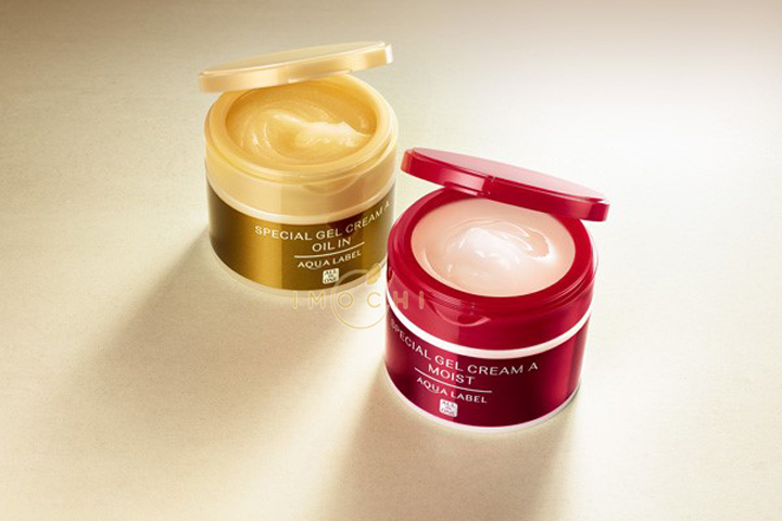 Kem dưỡng Shiseido Aqualabel màu vàng