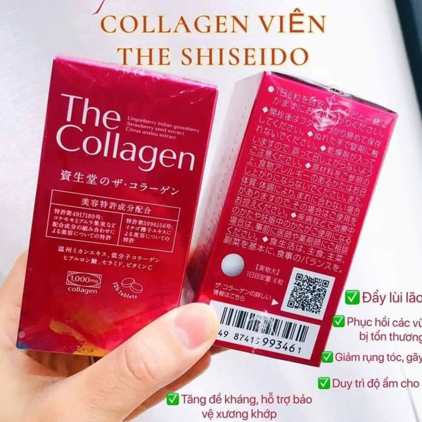the collagen dạng viên của Nhật