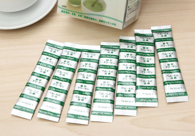 Hanamai Collagen tinh chất trà xanh Nhật Bản
