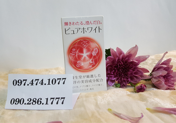 Collagen Pure White dạng viên Nhật Bản