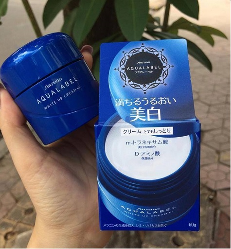 shiseido aqualabel xanh