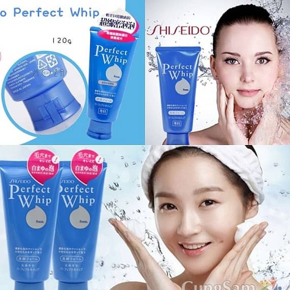 Sữa rửa mặt Perfect Whip Shiseido Nhật Bản