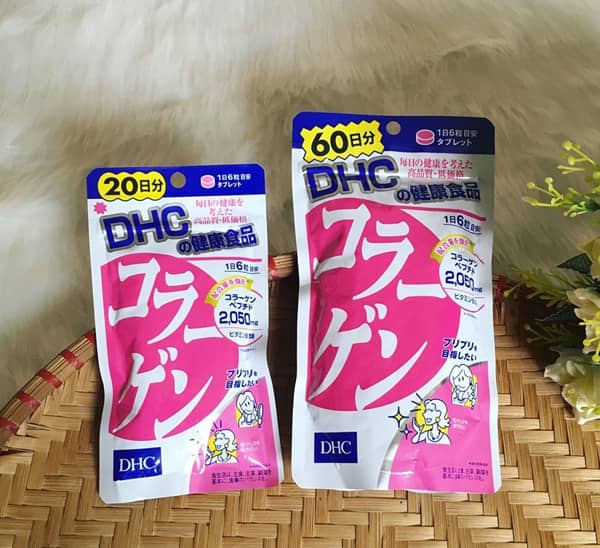 Viên uống Collagen DHC dạng viên Nhật Bản