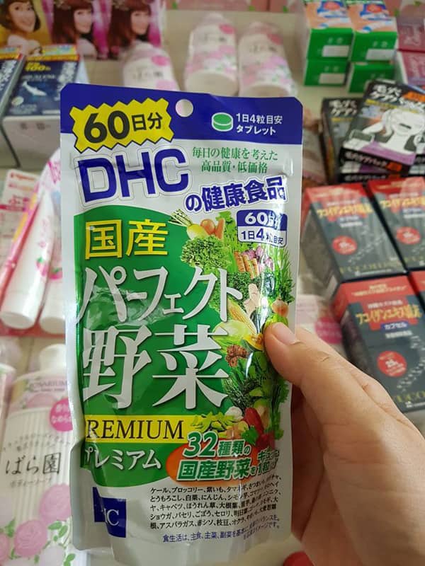 DHC rau củ - viên Uống Rau Củ DHC Nhật Bản